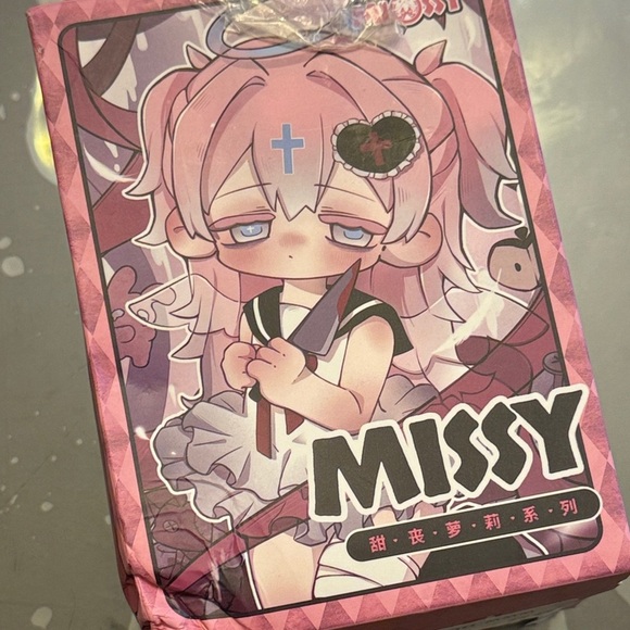 CALEMBOU Cute Missy Series Anime Figurine with Red Hair Blind Box PVC Figure - Picture 11 of 11